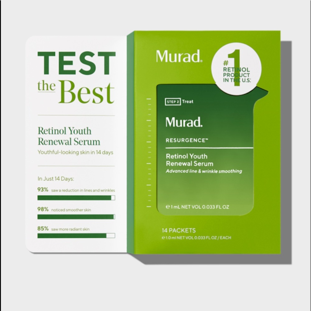 MURAD Retinol Youth Renewal serum - 14 packets